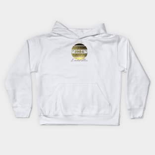 Vintage 1984 limited edition in gold Kids Hoodie